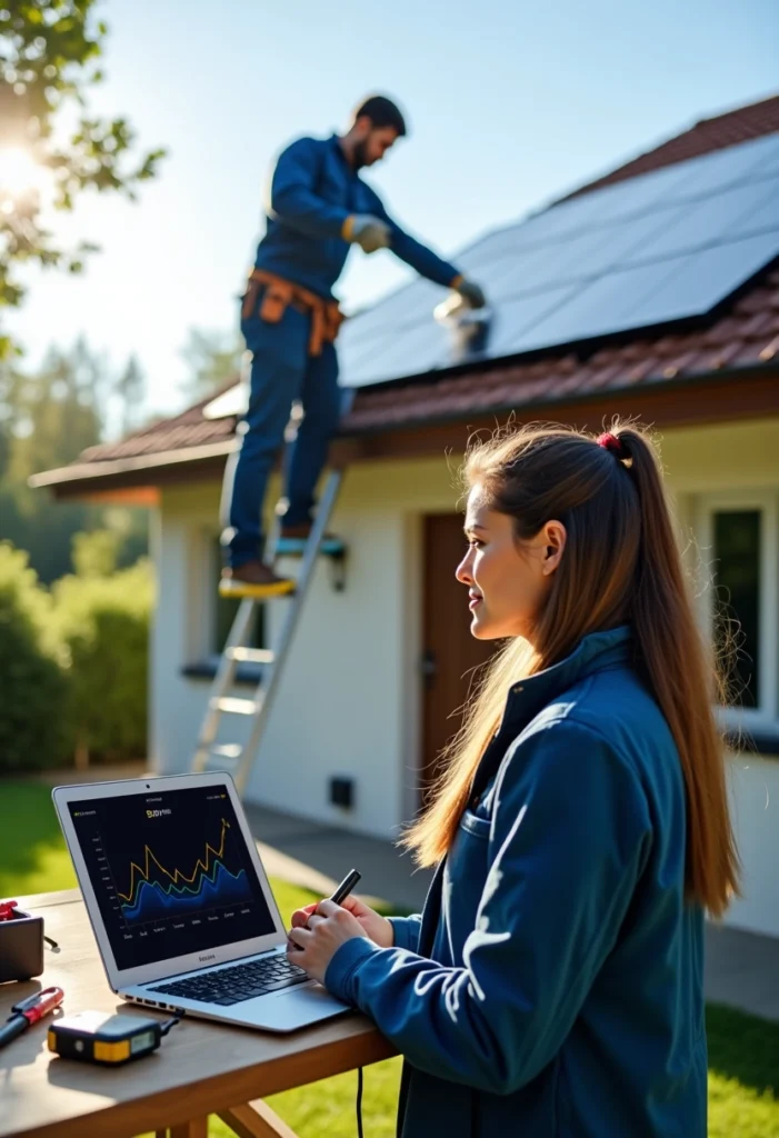 installer des panneaux solaires